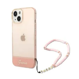 guess-translucent-pearl-strap-etui-iphone-14-plus-rozowy