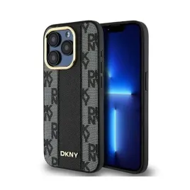 dkny-leather-checkered-mono-pattern-magsafe-etui-iphone-15-pro-max-czarn