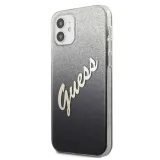 guess-glitter-gradient-script-etui-iphone-12-mini-czarny-stan-nowy