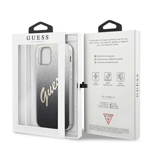 guess-glitter-gradient-script-etui-iphone-12-mini-czarny-funkcje-pochlanianie-wstrzasow