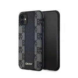 dkny-leather-checkered-mono-pattern-magsafe-etui-iphone-11-czarny