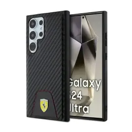 ferrari-carbon-stitched-bottom-etui-samsung-galaxy-s24-ultra-czarny