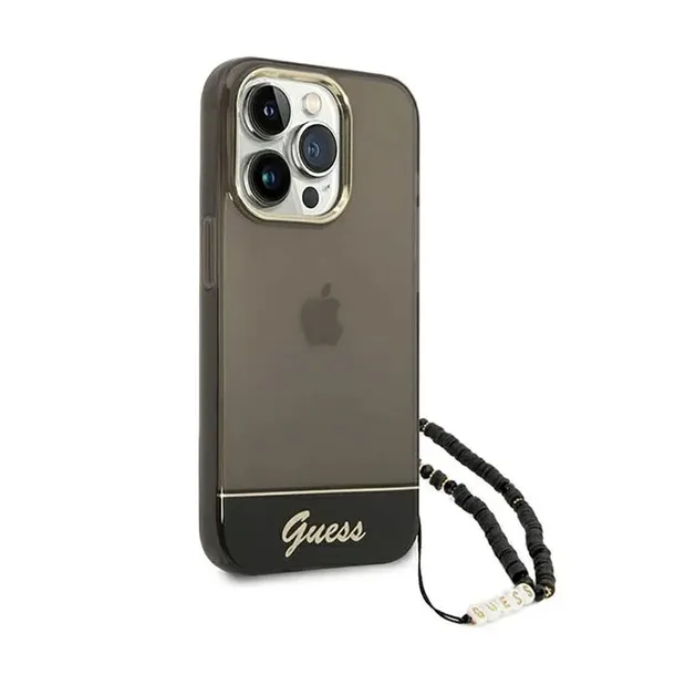 guess-translucent-pearl-strap-etui-iphone-14-pro-czarny-kolor-czarny