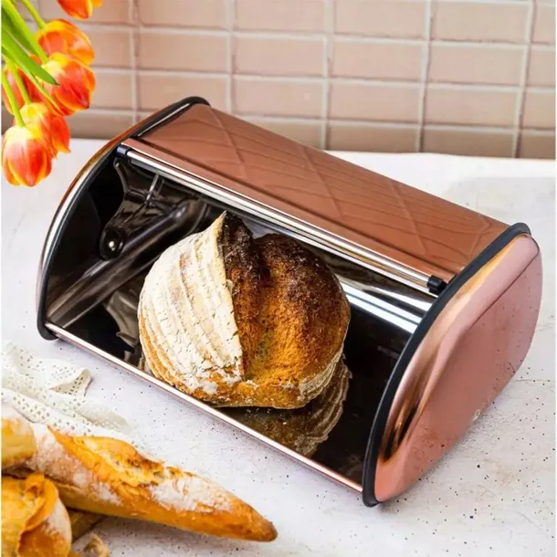 chlebak-stalowy-kinghoff-kh-1840-rose-gold-ksztalt-owalny