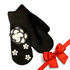 rekawiczki-cute-czarne-rek118