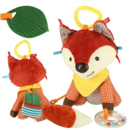 maskotka-sensoryczna-zawieszka-do-wozka-lisek