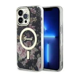guess-flower-magsafe-etui-iphone-14-pro-max-czarny