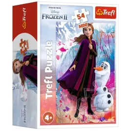 puzzle-54-mini-frozen-kraina-lodu-anna-i-olaf-54-elementy-trefl-19638
