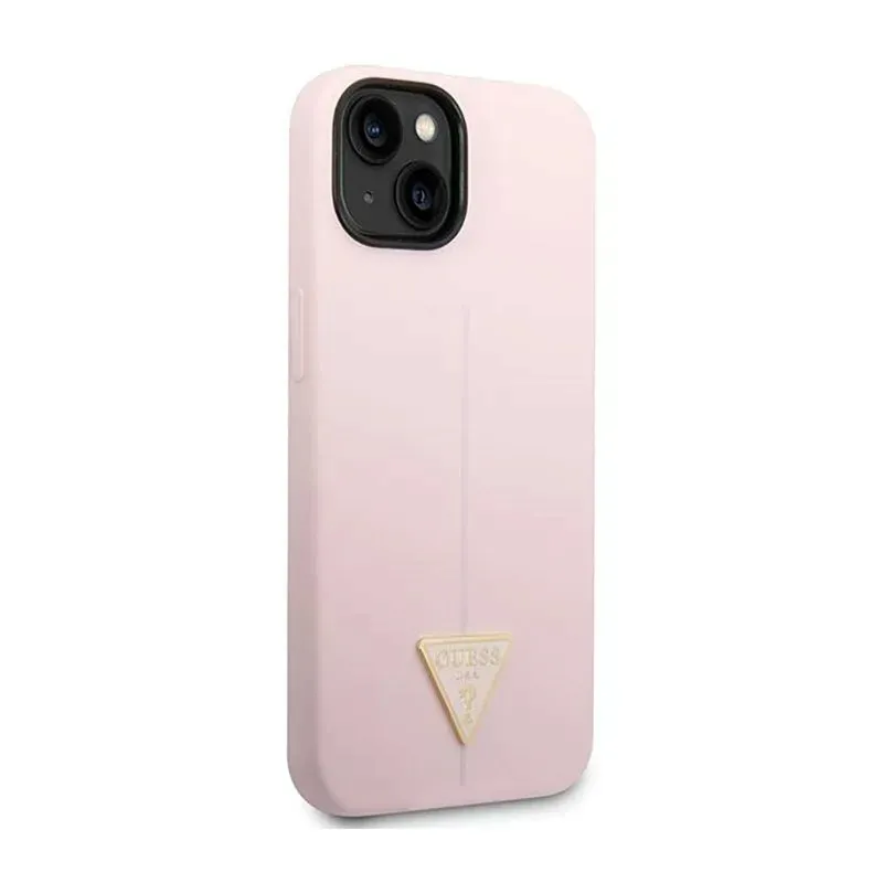 guess-silicone-triangle-logo-etui-iphone-14-plus-fioletowy