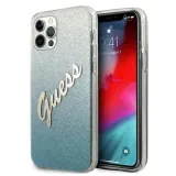guess-glitter-gradient-script-etui-iphone-12-iphone-12-pro-niebieski