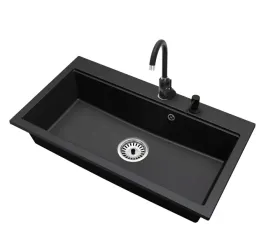 kuchenny-zlewozmywak-granitowy-jednokomorowy-elite-90-bateria-syfon-chrom