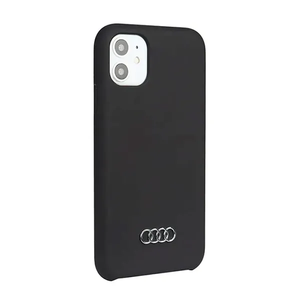 audi-silicone-case-etui-iphone-11-czarny-stan-nowy