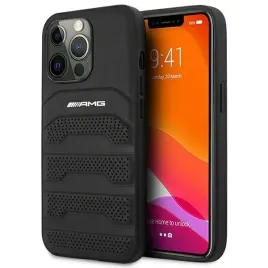 amg-debossed-lines-etui-iphone-14-pro-czarny