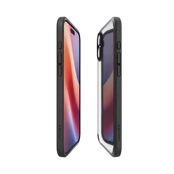 spigen-ultra-hybrid-iphone-16-matte-black-funkcje-ladowanie-indukcyjne-pochlanianie-wstrzasow