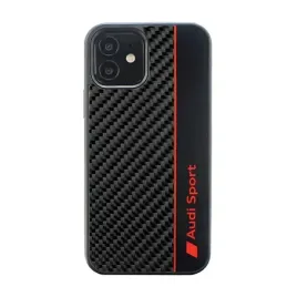 audi-carbon-fiber-stripe-etui-iphone-11-czarny