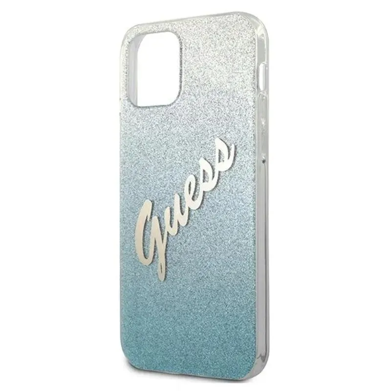 guess-glitter-gradient-script-etui-iphone-12-mini-niebieski