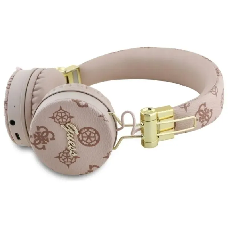 guess-peony-script-round-shape-bezprzewodowe-sluchawki-nauszne-bluetooth-stan-nowy
