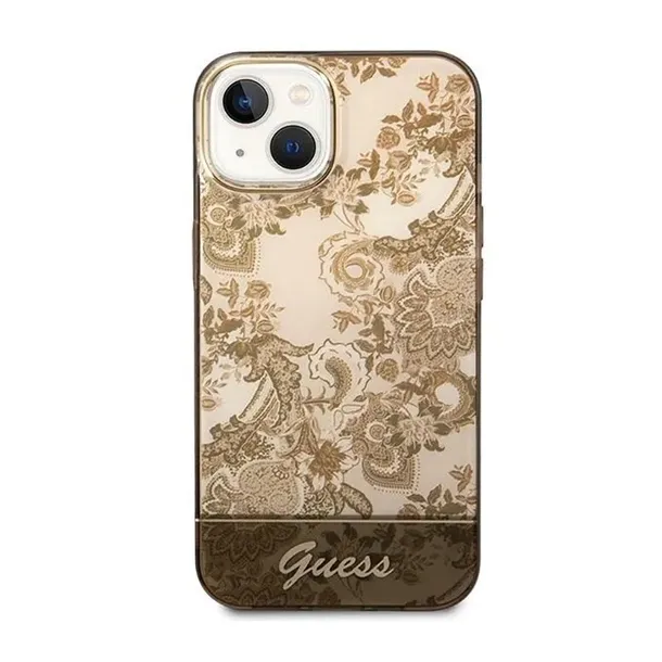 guess-porcelain-collection-etui-iphone-14-plus-ochre-przeznaczenie-apple