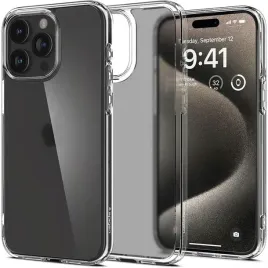 spigen-ultra-hybrid-etui-do-iphone-15-pro-frost-clear