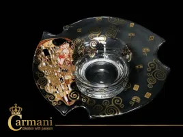 patera-szklana-gustav-klimt-pocalunek-carmani