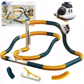 tor-samochodowy-kolejowy-zjazdowy-statek-para-wodna-kolejka-3203a