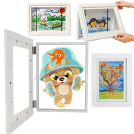 ramka-na-obrazki-rysunki-zdjecia-otwierana-dla-dzieci-artystyczna-r15b