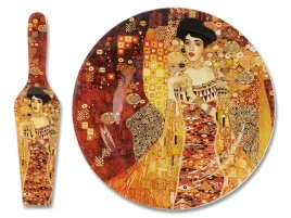 talerz-deserowy-z-lopatka-g-klimt-adela-sr-30cm