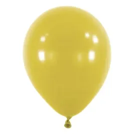 balony-lateksowe-musztardowe-decorator-fashion-mustard-12cm-100-szt