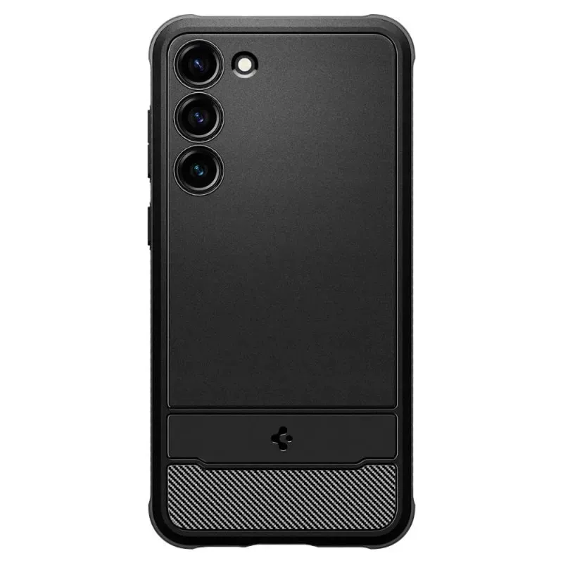 spigen-rugged-armor-etui-do-samsung-galaxy-s23-matte-black