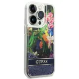 guess-liquid-glitter-flower-etui-iphone-14-pro-max-niebieski-kolor-niebieski