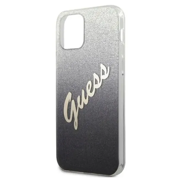 guess-glitter-gradient-script-etui-iphone-12-iphone-12-pro-czarny-material-tworzywo-sztuczne