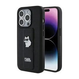 karl-lagerfeld-gripstand-saffiano-choupette-pins-etui-iphone-15-pro-max