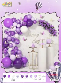 balony-fioletowe-girlanda-balonowa-zestaw-balonow-urodziny-roczek-tasma