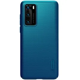 nillkin-super-frosted-shield-etui-huawei-p40-peacock-blue