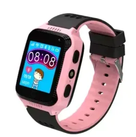 gps-tracker-smartwatch-zegarek-dla-dzieci-rozowy-czarny