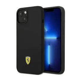 ferrari-silicone-metal-logo-etui-iphone-14-plus-czarny
