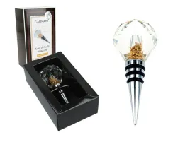 korek-do-butelki-kula-z-drobinkami-zlota