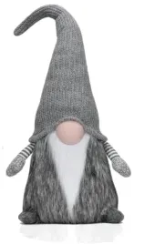 swiateczna-figurka-gnom-szary