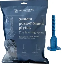 system-poziomowania-plytek-skrecany-srobka-baza-2mm-pro-leveling-100szt
