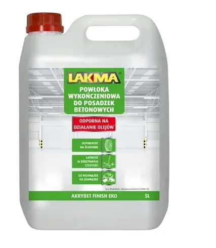 LAKMA AKRYBET FINISH EKO DO WYKOŃCZENIA POSADZEK BETONOWYCH 5L