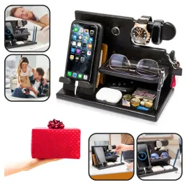 drewniana-stacja-dokujaca-na-telefon-stojak-na-portfel-i-zegarki-organizer