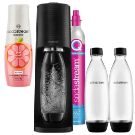 sodastream-terra-saturator-do-gazowania-wody-2-butelki-syrop-grapefruit