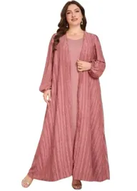 shein-plus-size-rozowa-damska-pizama-z-rozpinanym-szlafrokiem-44-1ea