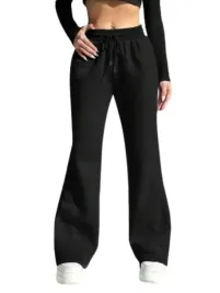 shein-czarne-spodnie-casual-dlugie-ze-sznurowaniem-w-talii-36-1el