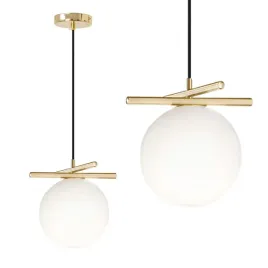 lampa-sufitowa-wiszaca-glamour-zlota-polysk-bialy-klosz-gold-app1667