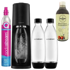 saturator-do-gazowania-wody-sodastream-terra-2-butelki-syrop-smak-szampan