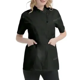 shein-czarna-bluzka-z-krotkim-rekawem-i-stojka-z-guzikami-xl-1eo