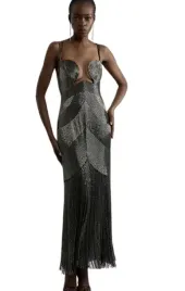 karen-millen-petite-srebrna-sukienka-maxi-z-fredzlami-38-b1f