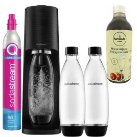 saturator-sodastream-terra-do-gazowania-wody-2-butelki-syrop-smak-szampan
