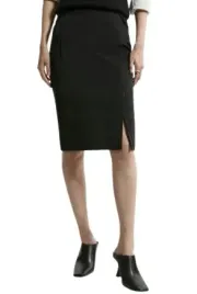 karen-millen-czarna-olowkowa-spodnica-do-kolana-petite-36-b1f